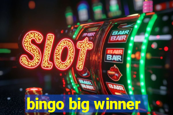 bingo big winner