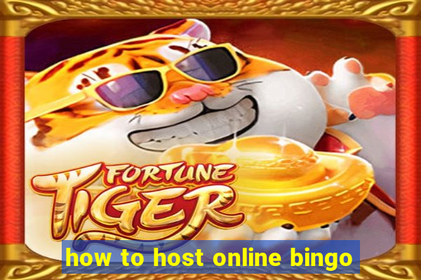 how to host online bingo