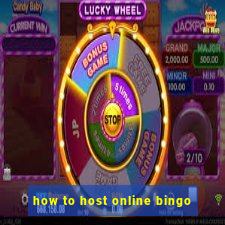 how to host online bingo