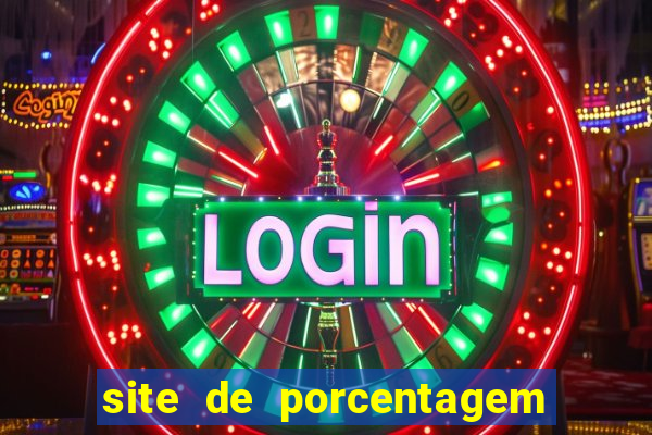 site de porcentagem de slots