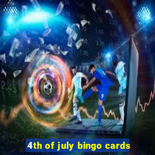 4th of july bingo cards