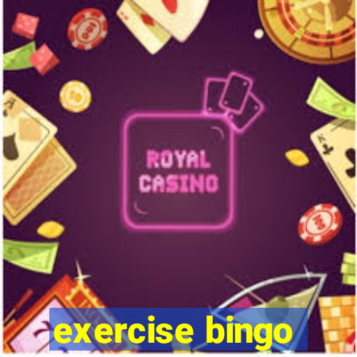 exercise bingo