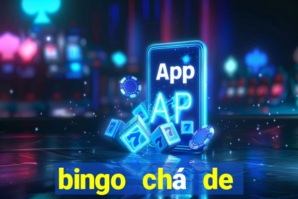 bingo chá de revela??o para imprimir