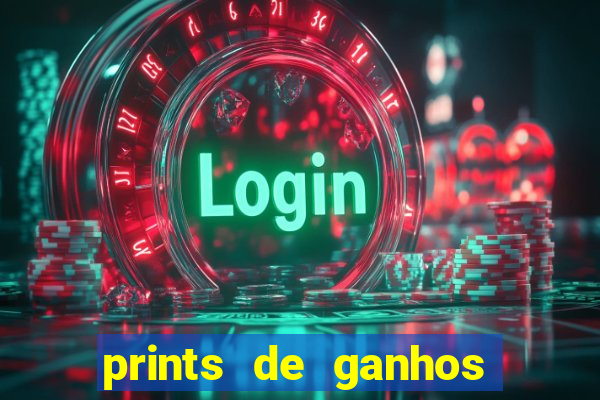 prints de ganhos no fortune tiger