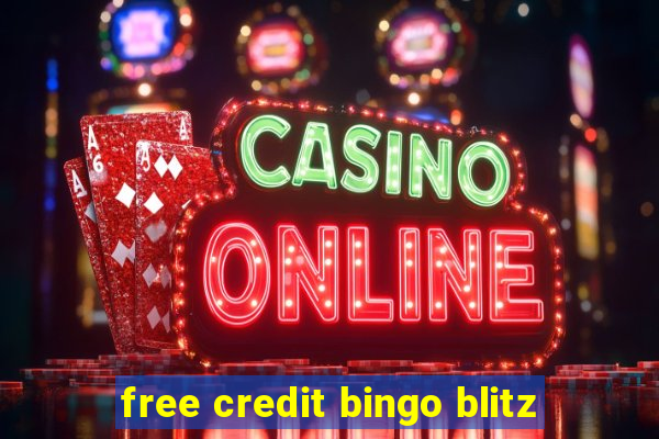 free credit bingo blitz