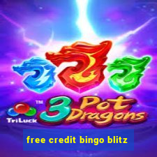 free credit bingo blitz