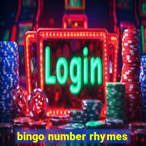 bingo number rhymes