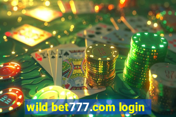 wild bet777.com login