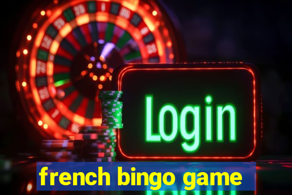 french bingo game