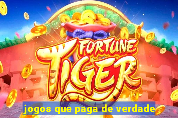 jogos que paga de verdade