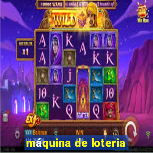 máquina de loteria