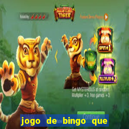 jogo de bingo que paga de verdade