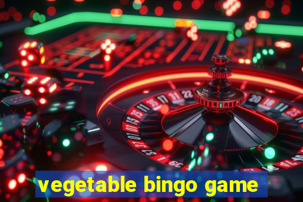 vegetable bingo game