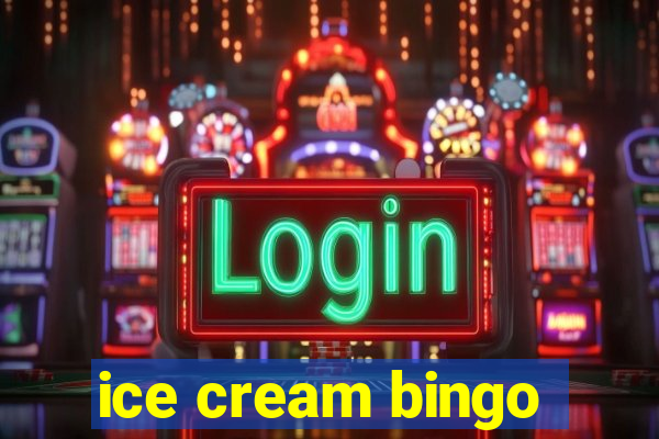 ice cream bingo