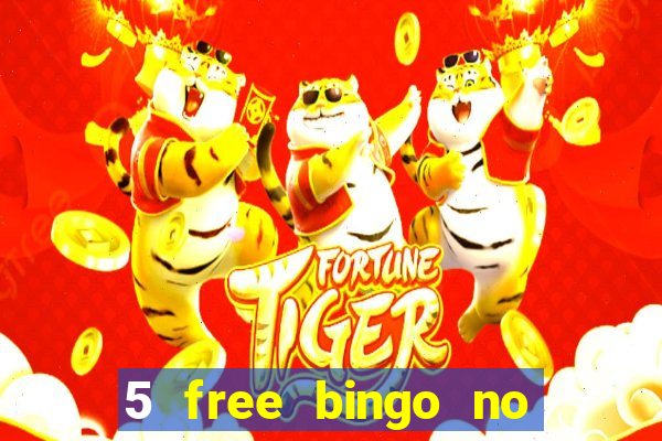 5 free bingo no deposit required