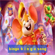 bingo b i n g o song