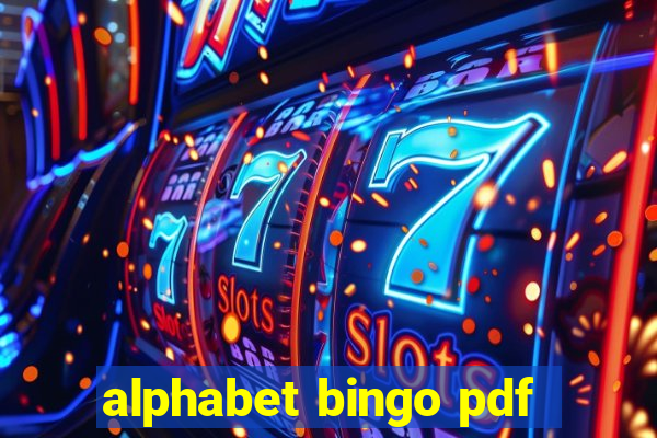 alphabet bingo pdf