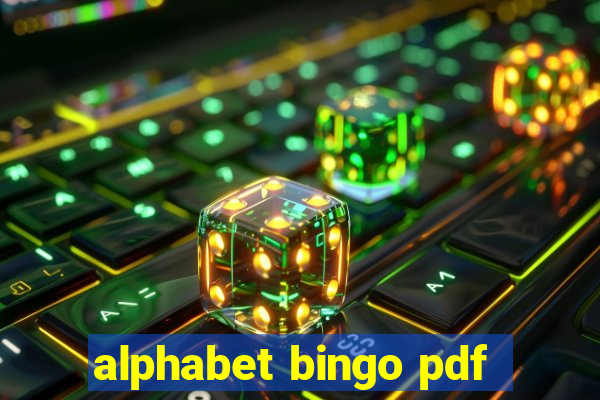 alphabet bingo pdf